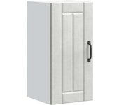 Mueble de pared cocina | armario de cocina lucca madera contrachapada gris cemento cfw50425