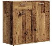 Aparador | aparador de comedor | armario de cocina de madera contrachapada madera vieja 80x36x75 cm cfw48805