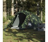 Tienda de campaña túnel para 2 personas impermeable camuflaje v8709 2 personas / verde
