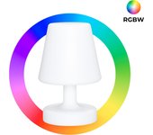 Lámpara luminosa led rgbw - 6w - recargable