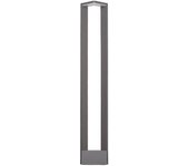 Bolardo luminoso led lucande jeny, 100 cm, antracita, aluminio, iluminación de senderos, baliza, iluminación de senderos, farola
