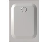 Plato de ducha rectangular betteultra 1050x750x35mm, 8710-410, color: plata mate