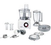 Robot de cocina bosch multitalent 8 blanco 1100 w