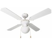 Ventilador de techo con luz habitex vtr-1000 blanco-