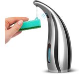 Dispensador de jabón eléctrico de 300 ml con sensor, dispensador de jabón impermeable ipx6 para cocina y baño, hotel, restaurante. (dinero)
