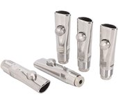 Alimentador de agua para de cerdo, 5 uds., bebederos automáticos para de cerdo con rodamiento de bolas de acero inoxidable, para cerda