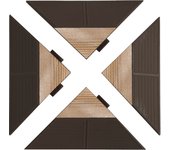 Set de 4 esquinas madera combi-wood