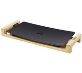 Princess table chef pure black 103026 - gourmet - grill & plancha - 50x25 cm - termostato regulable - 2 metros de cable - 2200 watt - bambú