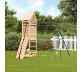 Maison exclusive - parque infantil de exterior madera maciza de pino