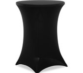 Funda para mesa alta - negra - royal catering