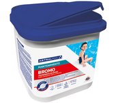 Desinfección con bromo en tabletas