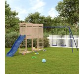 Maison exclusive - parque infantil de exterior madera maciza de pino