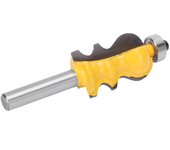 Fresa de vástago de 0,3 pulgadas, broca de ranura en t, herramienta de corte suave para trabajar la madera