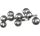 Dallas aplique cromo, 9 luces, g9