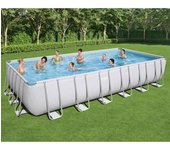 Piscina rectangular power steel de 732 x 366 x 132 cm