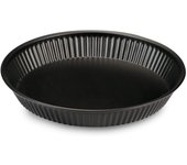 Formegolose™, stampo crostata, 28 cm, realizzato in acciaio con doppio strato antiaderente, colore nero
