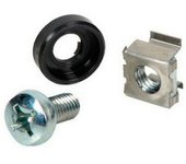 Tornillos + tuercas para armario rack monolyth 3090003-1 m6 x 16 (50 uds)