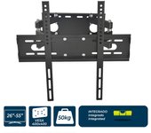 Soporte plasma/lcd/led de 26-55 pulgadas 50kg edm con nivel incluido