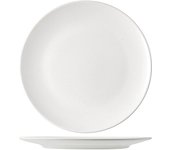 4x plato de gres blanco h&h denver dish cm26