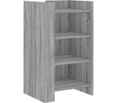 Aparador | aparador de comedor | armario de cocina madera de ingeniería gris sonoma 45x35x75 cm cfw75396