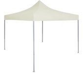 Maison exclusive - carpa plegable profesional acero color crema 2x2 m