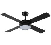 Ventilador dc nevery negro 122 cm led 3 temperaturas memoria color