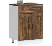 Mueble de cocina porto madera contrachapada de roble ahumado