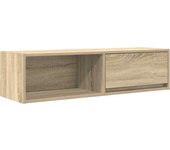 Mueble de tv | mueble de salón | mesa de tv de roble sonoma 100x31x25,5cm madera de ingeniería cfw66924