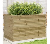 Maison exclusive - jardinera madera de pino impregnada 110x60x68,5 cm