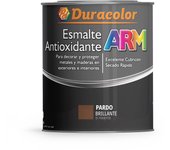 Pintura para hierro esmalte antioxidante arm brillante - 4 l - tabaco, alta protección y acabado duradero