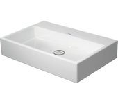 Lavabo para muebles duravit vero air 70x47cm, sin rebosadero, con banco con agujero para grifo, sin agujero para grifo, 23507000701, color: blanco