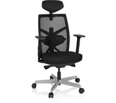 Silla de oficina bellac tejido negro hjh office