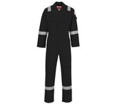 Mono ligero ignífugo y antiestático en tejido bizflame plus 280g regular portwest fr28