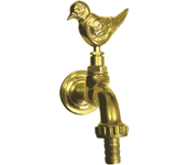 Grifo de latón para pájaros