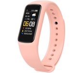 Pulsera de actividad con pulso, oxigeno en sangre, podómetro pink