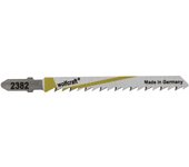 Wolfcraft 2652000 - hojas de sierra de calar vastago en t / hcs / mdf madera blanda cortes rapidos y bastos 75 mm