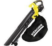 Aspirador/soplador de hojas inalámbrico a batería kärcher blv 18-200