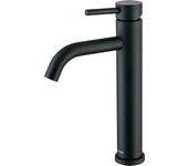 Grifo lavabo negro, grifo de baño, mezclador monomando - lomazoo cardano