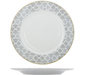 6x h&h osaka new bone china platos blancos cm26,5