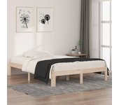 Maison exclusive - estructura de cama doble sin colchón 135x190 cm
