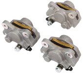 3 pinzas de freno 0402 010 delanteras, izquierdas, derechas y traseras de repuesto de gran potencia para arctic cat atv 250 300 375 400 454 500