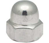 Tuerca ciega hexagonal acero galvanizado 8 ma*