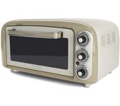 Horno eléctrico ariete 979 vintage 18 l beige blanco 1380 w
