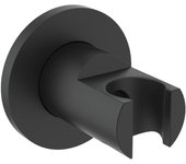 Ideal standard bc806xg soporte pared redondo negro seda