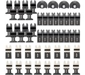 Vevor hojas de sierra oscilantes multiherramienta 50 piezas para madera metal