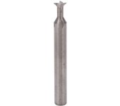 Fresa de cola de milano universal de carburo de tungsteno, diámetro de vástago de 6 mm, 4 flautas, longitud de 5 mm