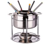 5five - set de fondue de acero inoxidable para 6 personas