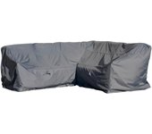 Mehr garten - funda premium para salón comedor con respaldo alto: 237(l)x237(d)x100(h) cm i funda protectora para muebles de jardín