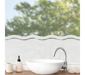 Lámina para ventana vinilo privacidad ventana 175 x 35 cm vinilo para ventanas intimidad vinilo esmerilado estático opaco 75 baño cocina