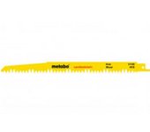 Metabo 631488000 blister de 5 hojas de sierra de sable madera limpieza leña triscado afilado hcs 240x1,25 mm